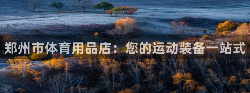欧陆娱乐登陆官网网址：郑州市体育用品店：您的运动装备