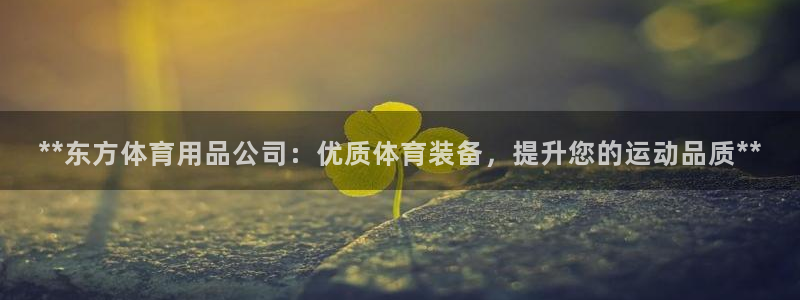 欧陆娱乐平台登录不上：**东方体育用品公司：优质体育