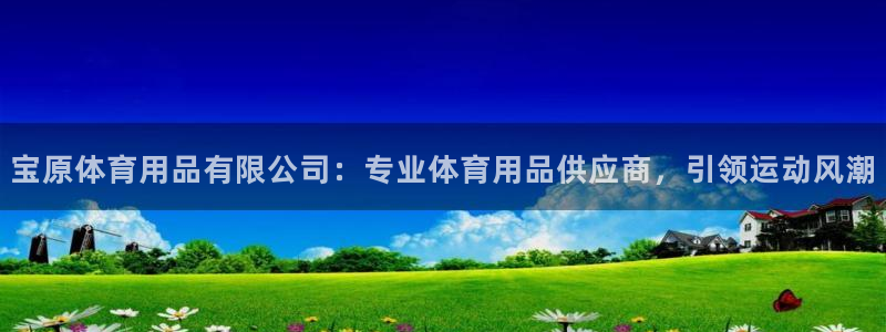 欧陆娱乐总代：宝原体育用品有限公司：专业体育用品供应