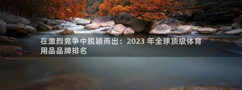 欧陆娱乐官网网址大全：在激烈竞争中脱颖而出：2023