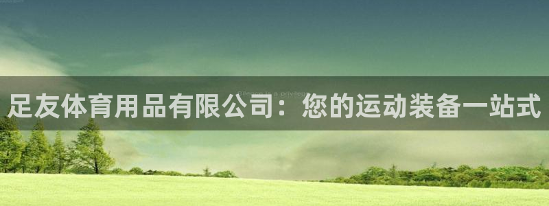 欧陆娱乐共创美好时刻：足友体育用品有限公司：您的运动