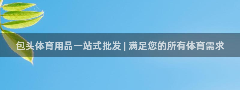 欧陆娱乐挂机怎么玩：包头体育用品一站式批发 | 满足
