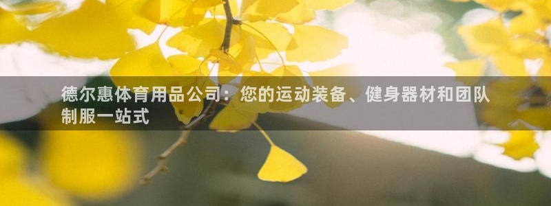 欧陆是什么平台：德尔惠体育用品公司：您的运动装备、健
