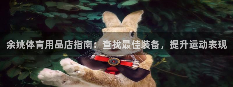 欧陆娱乐代理多少个点位：余姚体育用品店指南：查找最佳