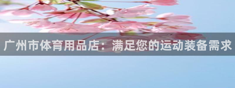 欧陆娱乐能赚钱吗现在：广州市体育用品店：满足您的运动