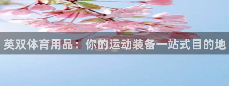 欧陆娱乐登录测速网站：英双体育用品：你的运动装备一站式目的地