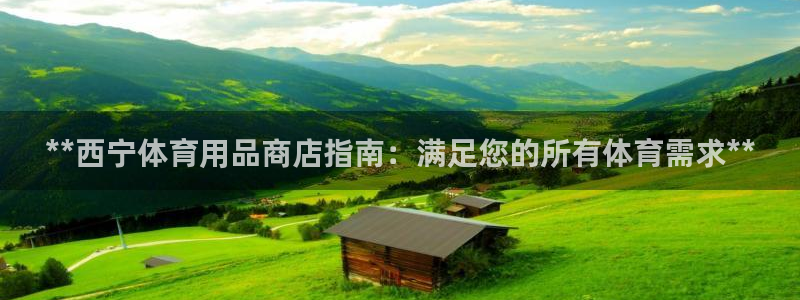 欧陆注册登录入口：**西宁体育用品商店指南：满足您的